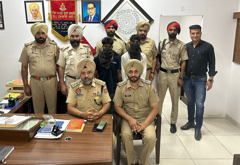 ਪੁਲੀਸ ਵਲੋਂ ਲੁੱਟਾਂ ਖੋਹਾਂ ਕਰਨ ਵਾਲੇ ਦੋ ਵਿਅਕਤੀ ਕਾਬੂ
